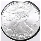 2003 SILVER EAGLE GEM