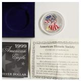 COLORIZED SILVER EAGLE