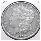 1890 MORGAN DOLLAR XF