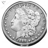 1888 MORGAN DOLLAR F