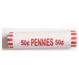 2025 P BANK ROLLED PENNIES (LAST YEAR?)
