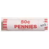 2025 D BANK ROLLED PENNIES (LAST YEAR)