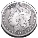 1889 O MORGAN DOLLAR VG