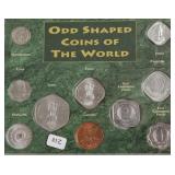 ODD SHAPED COIN OF THE WORLD