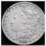 1889 O MORGAN DOLLAR XF DETAILS