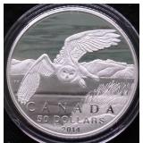 2014 CANADA SILVER 50 DOLLARS PROOF