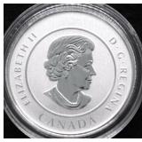 2016 CANADA SILVER 20 DOLLARS GEM