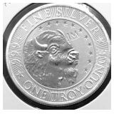 1 OZ .999 SILVER ROUND