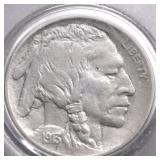 1913 TYPE 1 CHOICE BU BUFFALO NICKEL