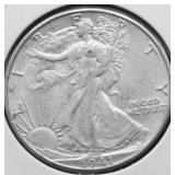 1941 D CHOICE BU WALKING HALF DOLLAR