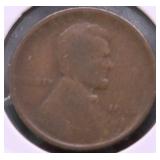 1922 NO D LINCOLN CENT VG DETAILS WEAK REV
