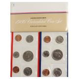1986 MINT SET P D MINTS