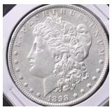 1898 MORGAN DOLLAR AU