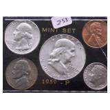1959 P GEM BU MINT SET