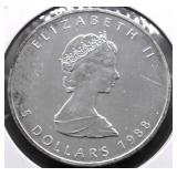 1988 CANADA MAPLE LEAF GEM