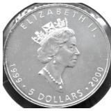 2000 SILVER EAGLE GEM