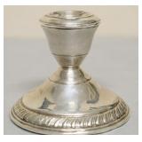 STERLING SILVER CANDLE STICK HOLDER 2.5"