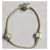 PANDORA STERLING SILVER BRACELET