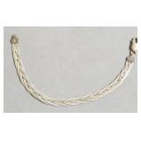 STERLING SILVER WOVEN BRACELET