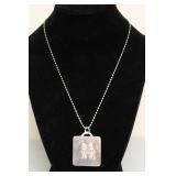 STERLING SILVER CHILDREN PENDANT /NECKLACE