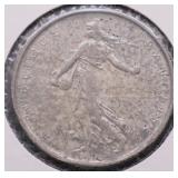 FRANCE SILVER 5 FRANCS AU