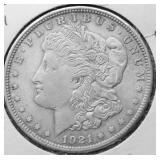 1921 MORGAN DOLLAR XF