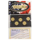 GOLD EDITION QUARTER SET