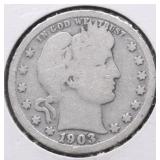 1903 BARBER QUARTER G