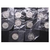 10 SILVER QUARTERS
