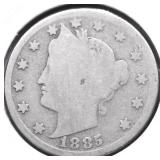 1885 V NICKEL G
