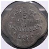 5 CENT DRINK AT R. S. HUBBELL