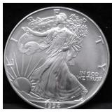1994 SILVER EAGLE GEM