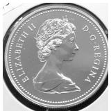 1976 GEM BU CANADA SILVER DOLLAR