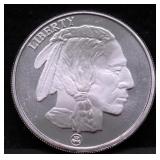 1 OZ .999 SILVER ROUND