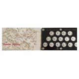 SUPURB GEM 1941 TO 1945 S MERCURY DIME SET  PQ  6