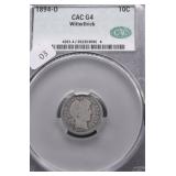 1894 O CAC G 4 BARBER DIME
