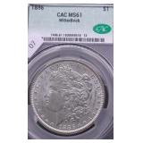 1886 CACMS61 MORGAN DOLLAR