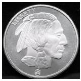 1 OZ .999 SILVER ROUND