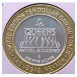 .999 SILVER CASINO CHIP