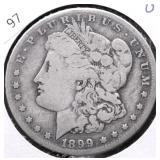 1899 O MORGAN DOLLAR VG