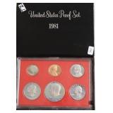 1981 TYPE 2 PROOF SET