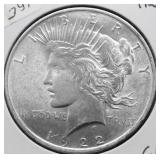 1922 CHOICE BU PEACE DOLLAR
