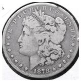 1878 MORGAN DOLLAR VG