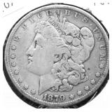 1879 MORGAN DOLLAR VG