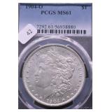 1904 O PCGS MS61 MORGAN DOLLAR