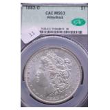 1883 O CAC MS63 MORGAN DOLLAR