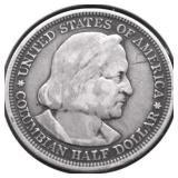 1893 COLUMBIAN EXPO HALF DOLLAR VF