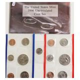 1996 MINT SET W 1996 W DIME