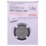 2017 S NGC SP ENHANCED FINISHED JEFFERSON NICKLE