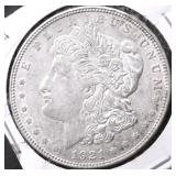 1921 D MORGAN DOLLAR XF